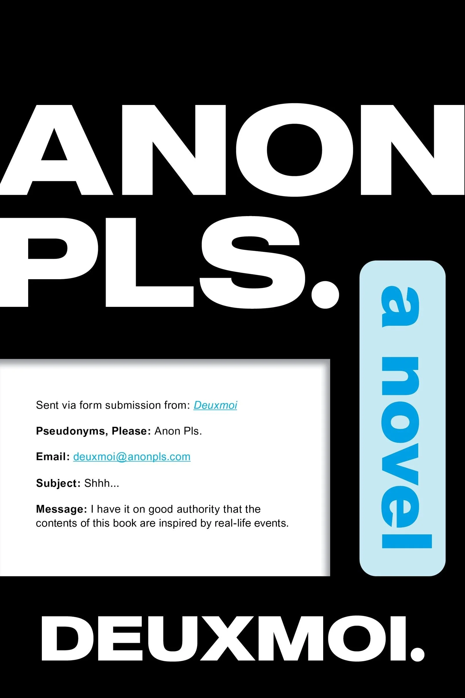 Anon Pls.: A Novel - Image 2