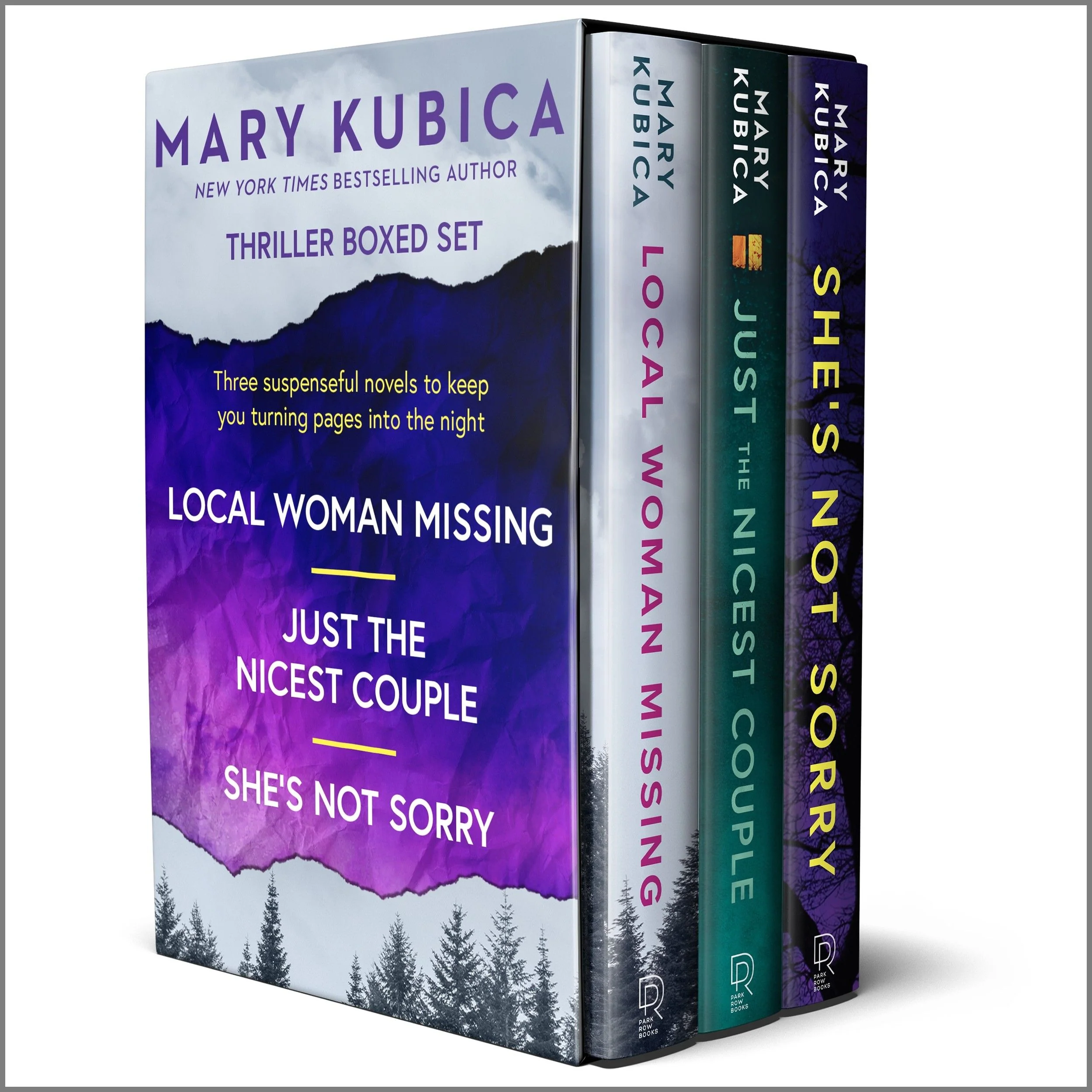 Mary Kubica 3-Book Boxed Set: Local Woman Missing, Just the Nicest Couple, She’s Not Sorry: Just the Nicest Couple