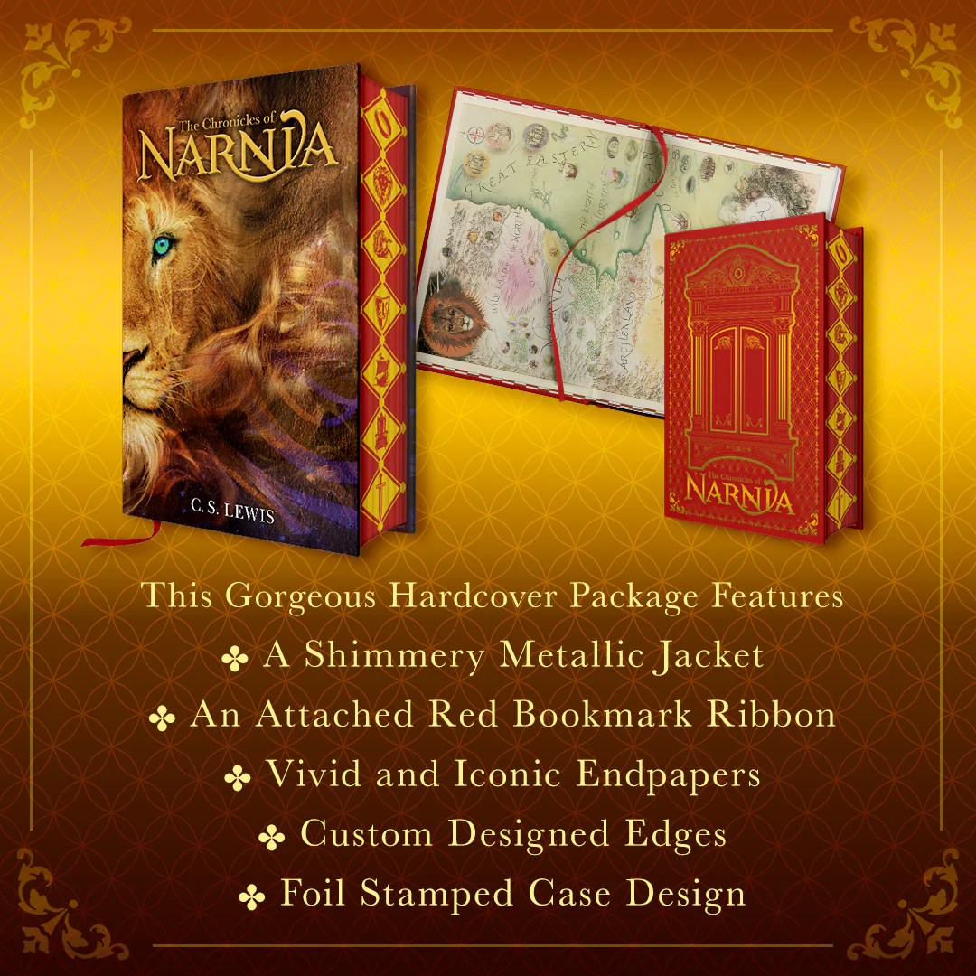 The Chronicles of Narnia Deluxe Edition: 7 Books in 1 Hardcover - Image 2